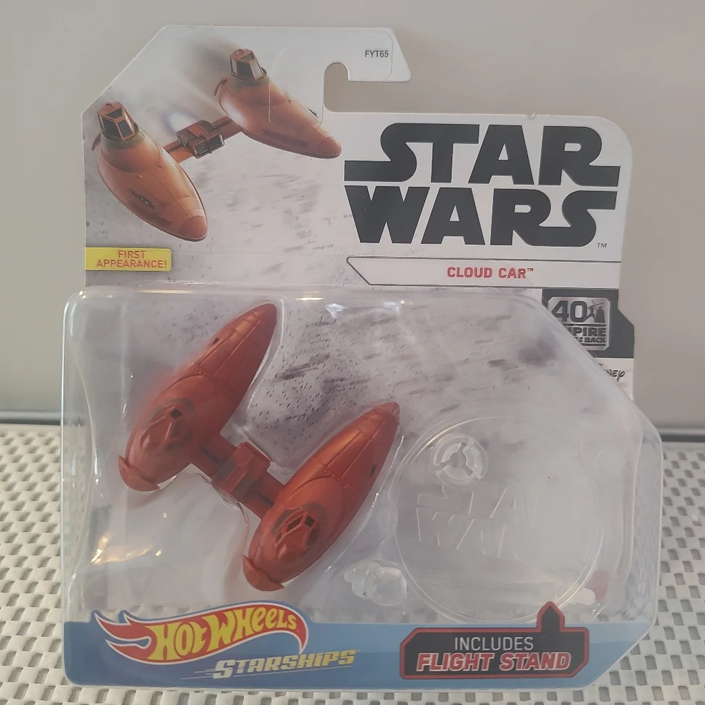 Hot Wheels Starships Cloud Car Star Wars Die-Cast NWT Empire Strikes Back 2019